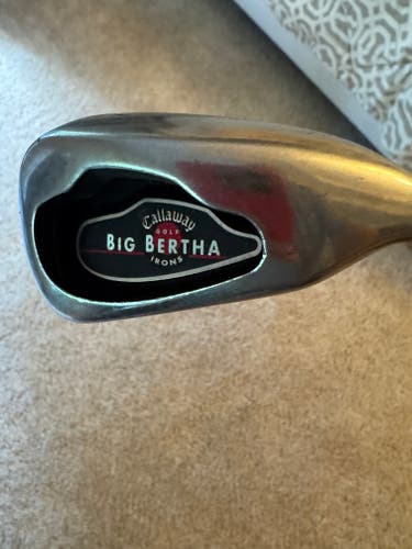 Men's Callaway Big Bertha (9 Clubs) #4 - #9, PW, GW, SW Steel Shaft (Used)