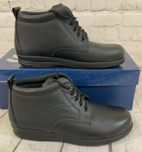 SAS 2230-013 Women's ALPINE Leather Non-Slip Lace Up Boot Black US 8.5 M