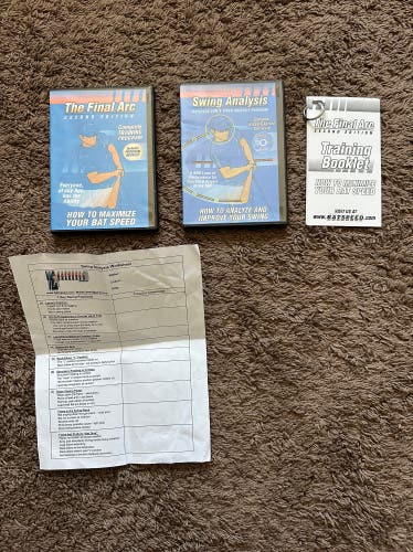 Bat Speed and Swing Mechanics DVD's and Instruction Baseball Batting