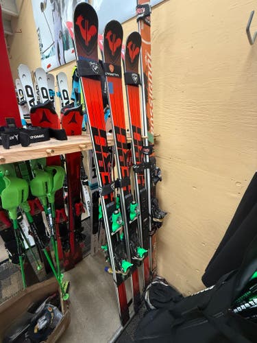 Women's 2024 Racing 188 cm Rossignol Skis With Bindings Max Din 18 (Used)