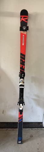 Men's 2020 Racing 193 cm Rossignol Hero FIS GS Pro Skis With Bindings Max Din 18 (Used)