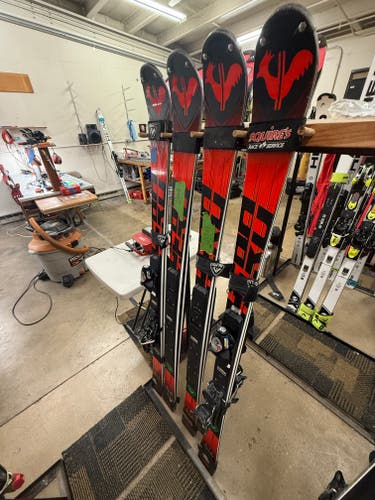 Women's 2024 Racing 157 cm Rossignol Skis With Bindings Max Din 18 (Used)