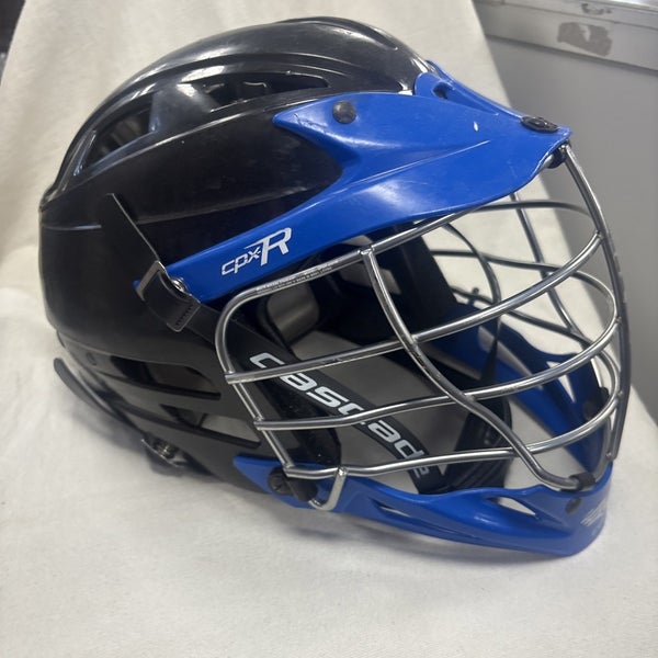 Adult Size Adjustable Cascade CPX R Seven Lacrosse Helmet