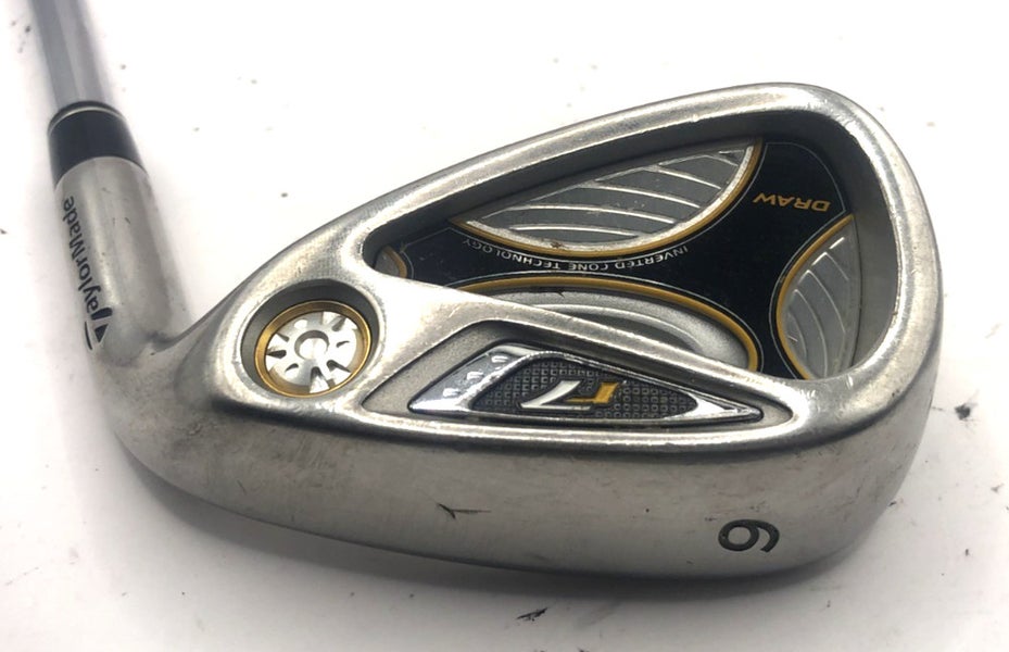 Taylormade R7 Draw 9 Iron T-Step 90 Regular Flex Steel Shaft *Good*
