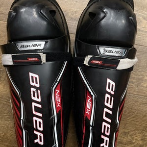 Senior Bauer NSX 14" Shin Pads  (Used)