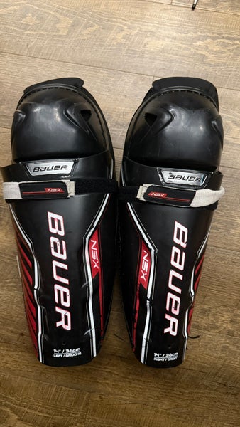 Senior Bauer NSX 14" Shin Pads  (Used)