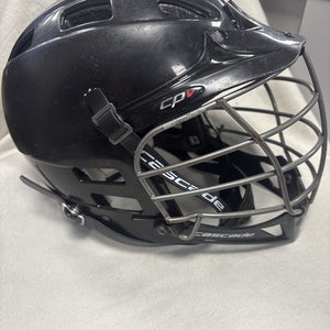 Adult Size S /M Adjustable Cascade CPV Helmet. Black.