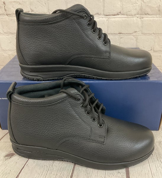 SAS 2230-013 Women's ALPINE Leather Non-Slip Lace Up Boot Black US 7 M