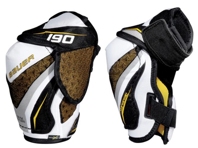 Medium Senior Bauer Supreme 190 Elbow Pads (New)
