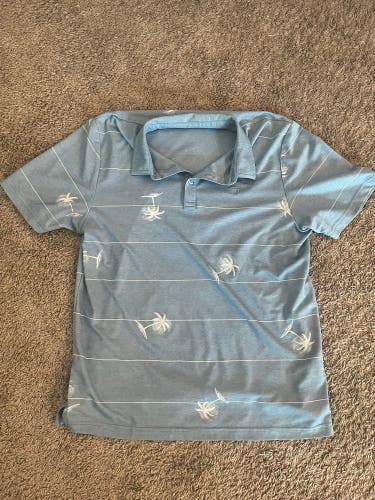 Blue Large Men's Travis Matthew Shirt (Used)