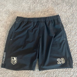 Black Large Men's Bauer Shorts (Used)