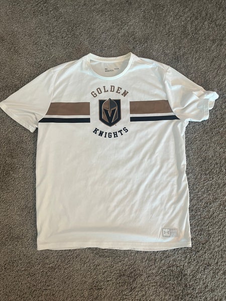White Large Men's Under Armour Shirt (Used)
