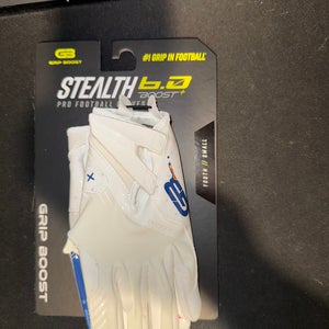 Grip Boost Stealth Football Gloves Youth Small