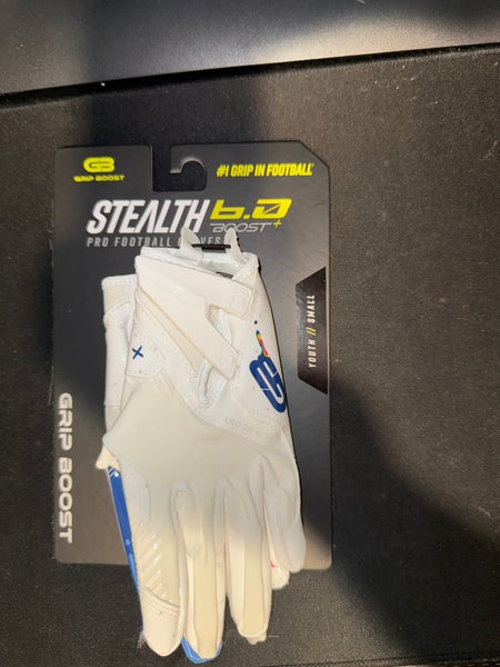Grip Boost Stealth Football Gloves Youth Small