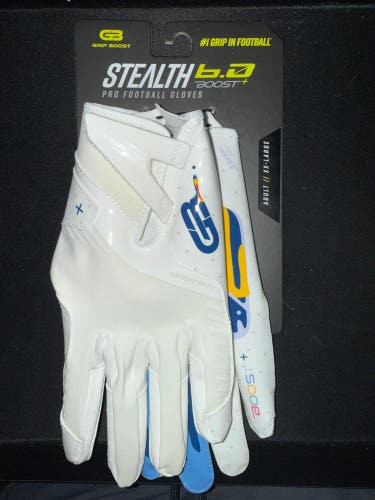 Grip Boost Stealth Football Gloves Adult XXL