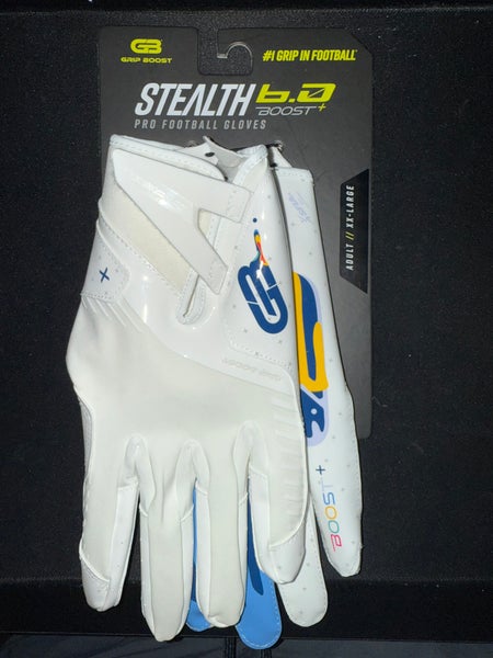 Grip Boost Stealth Football Gloves Adult XXL