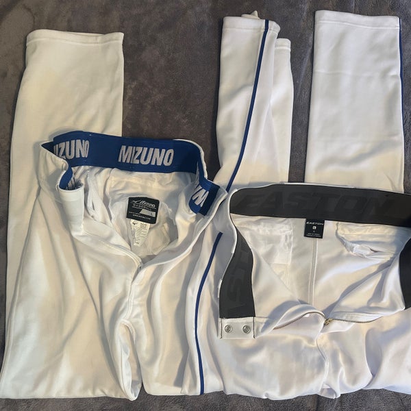 LOT 2 NWT & EUC Mizuno Knickers L Adult White / Full Length open bottom