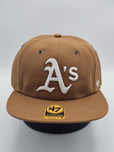 NEW Oakland Athletics As 47 Brand Carhartt MLB Sports Hat Snapback