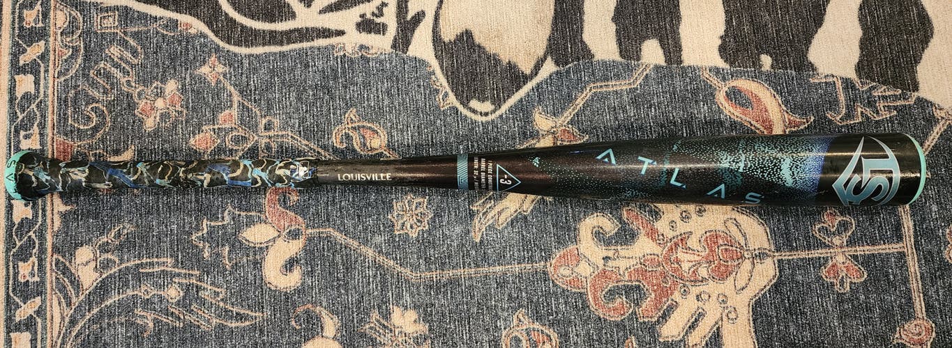 2025 Louisville Slugger Atlas Supernova Alloy BBCOR Certified Bat (-3) 29 oz 32" (Used)