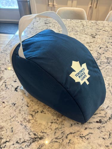 Pro Stock Toronto Maple Leafs Team Issued Hockey Goalie Mask Bag