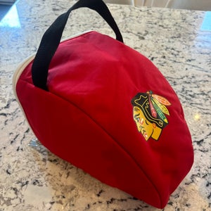 Pro Stock Chicago Blackhawks Team Issued Hockey Goalie Mask Bag