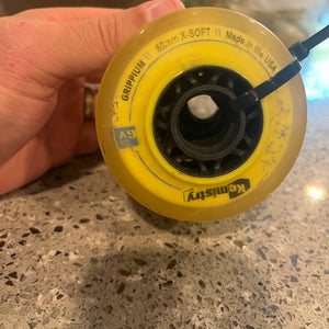 Kemistry Grippium 80mm x-soft Wheels 4-pack (Used)