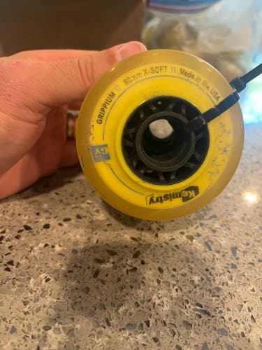 Kemistry Grippium 80mm x-soft Wheels 4-pack (Used)