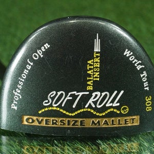 SOFT ROLL BALATA INSERT WORLD TOUR 308 MALLET PUTTER 35 GRAPHITE RH, VERY NICE!