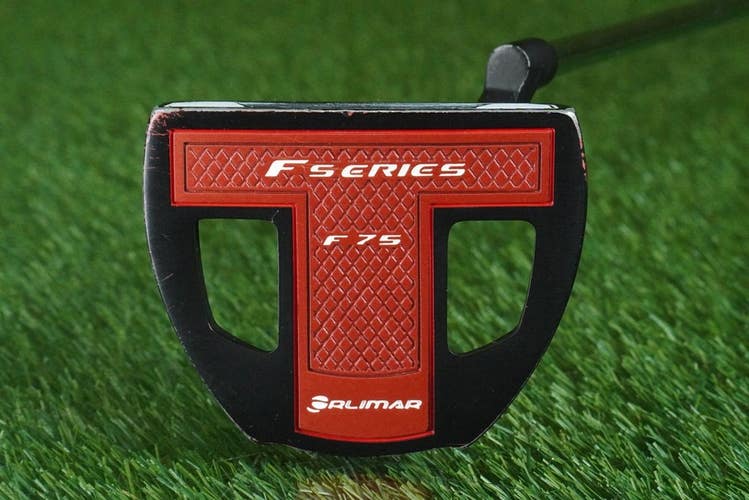 ORLIMAR F SERIES F 75 MALLET 2-BALL PUTTER 35 STEEL SHAFT RH ~ L@@K!!