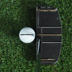 ROGER EVANS STAND-UP MALLET PUTTER 35 STEEL SHAFT LAMKIN GRIP RH ~ L@@K!!