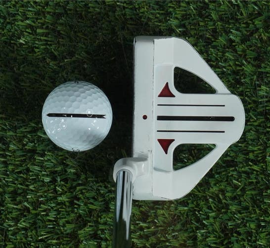 POWER BILT XRT SERIES 1 MALLET PUTTER 35 HIGH M.O.I. DESIGN APOLLO STEEL RH