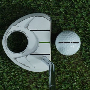 TOUR EDGE BACKDRAFT GT+ OS-10 MALLET PUTTER 35” STEEL SHAFT LH ~ L@@K!!