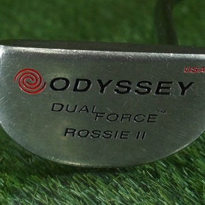 ODYSSEY DUAL FORCE ROSSIE II MID-MALLET PUTTER 35 STRONOMIC DUAL FORCE STEEL RH