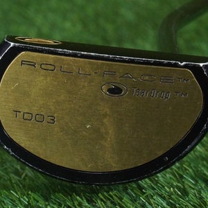 TEAR DROP ROLL FACE TDO3 MALLET PUTTER 35 TRUE TEMPER STEEL SHAFT RH