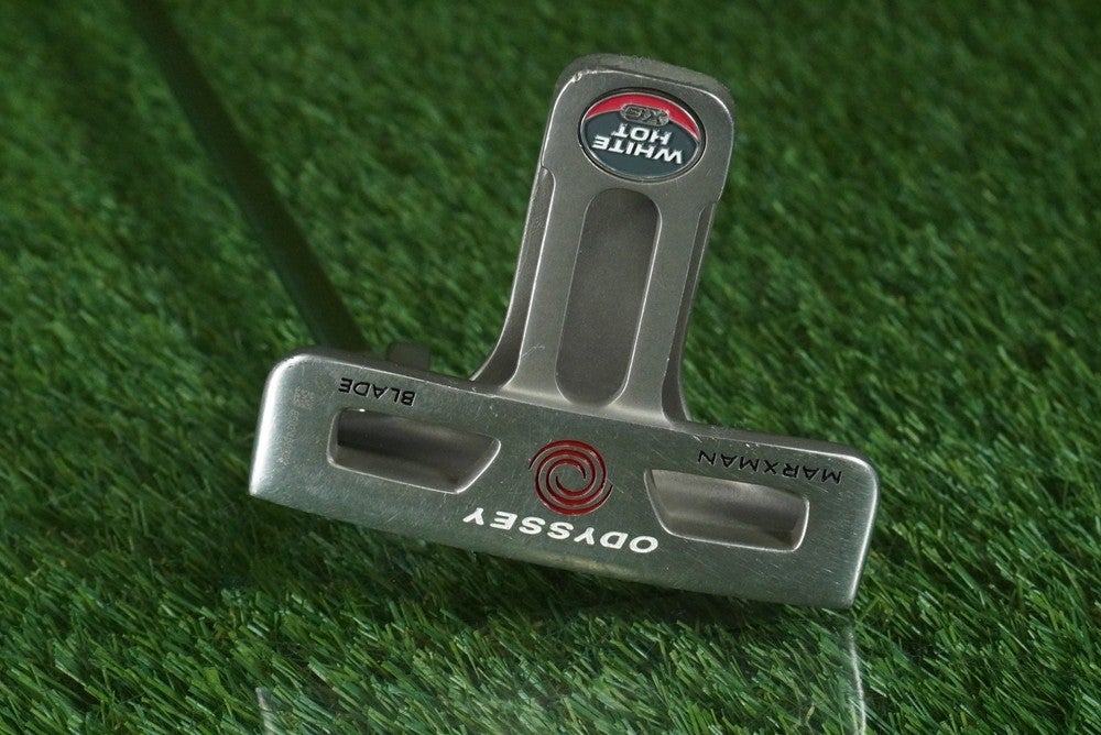 ODYSSEY WHITE HOT XG MARXMAN BLADE MALLET PUTTER 34 FLUTED RH W