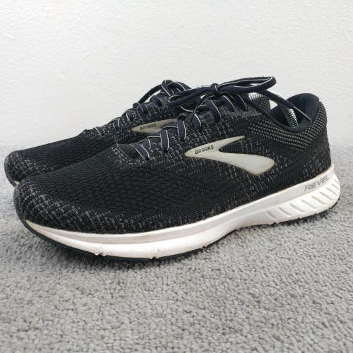 Brooks Revel 3 Mens Size 11 Running Shoes Black Sneakers Low Top 1103141D012