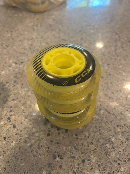 CCM Wheels (Used) 80mm 76A 4-pack