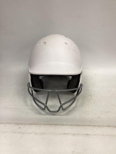 Used Victus JUNIOR HELMET Batting Helmet w/Mask White S/M 11851-S000035443