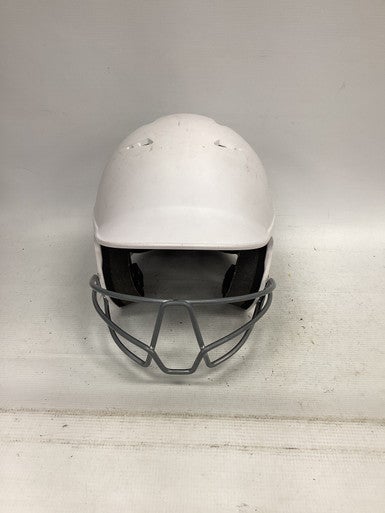 Used Victus JUNIOR HELMET Batting Helmet w/Mask White S/M 11851-S000035443
