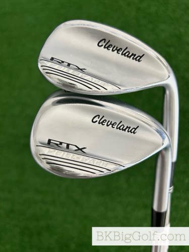 Cleveland RTX Full-Face Chrome 2 Wedge Set (54 & 60 Degrees)