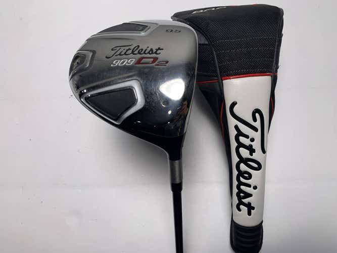 Titleist 909 D2 Driver 9.5* Aldila VooDoo Stiff Graphite Mens RH HC