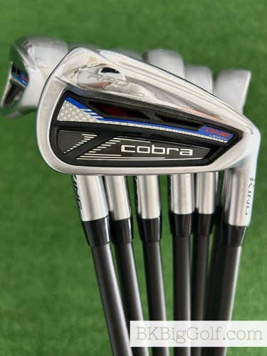 Cobra King Rad Speed One Length Iron Set 5-G / Catalyst 60 5.5 Regular Graphite