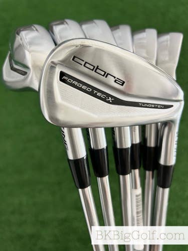 Cobra King Forged Tec X 23 Iron Set 5-G / KBS Tour Lite Stiff