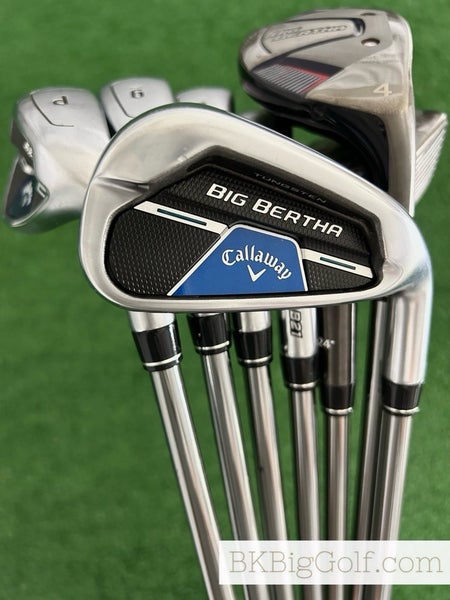Callaway Big Bertha B21 Hybrid Iron Set 4h-P / RCH 65 A Flex Senior Graphite