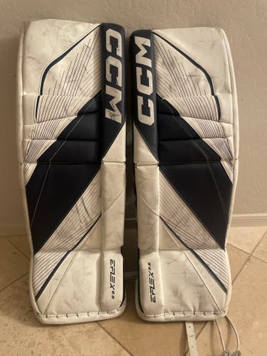 28"+1 CCM Eflex 6.5 Goalie Leg Pads (Used)