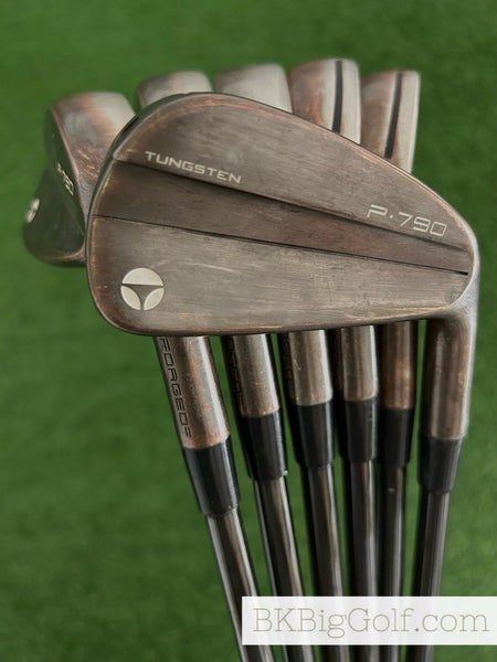 Taylormade P790 23 Aged Copper Iron Set 5-P / KBS $-Taper 110 Stiff