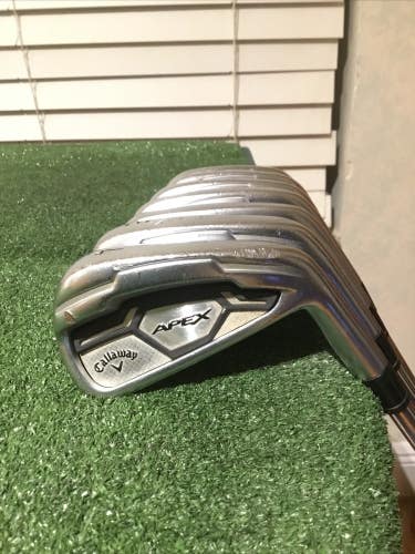 Callaway Apex Forged 16 Irons Set (4-PW) Regular R300 XP 95 Steel Shafts