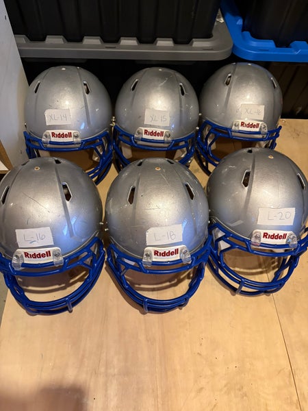 6 Riddell Speed Helmet Bundle (Used)