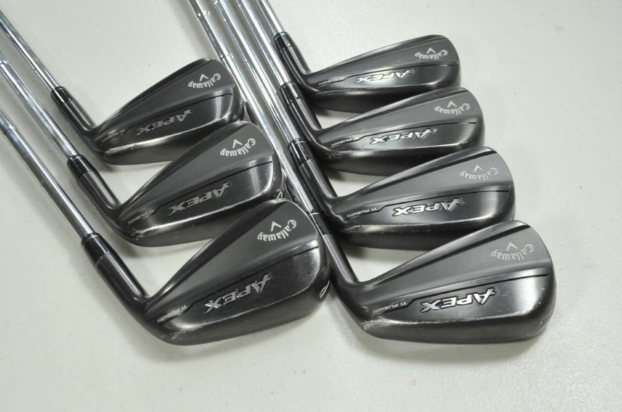 Callaway Apex Ti Fusion 4-PW Iron Set Stiff Flex Right DG MID S300 Steel #199034