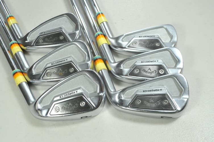 Callaway X Forged CB 21 5-PW Iron Set Stiff Flex Right Steel # 198518